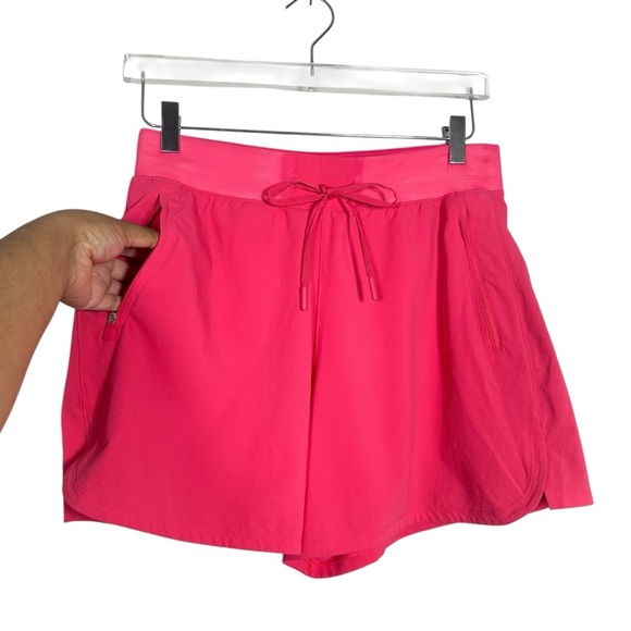 Lululemon LW7CPYS License To Train High Rise Shorts Pink 4” Inseam Size 8 - Picture 6 of 13